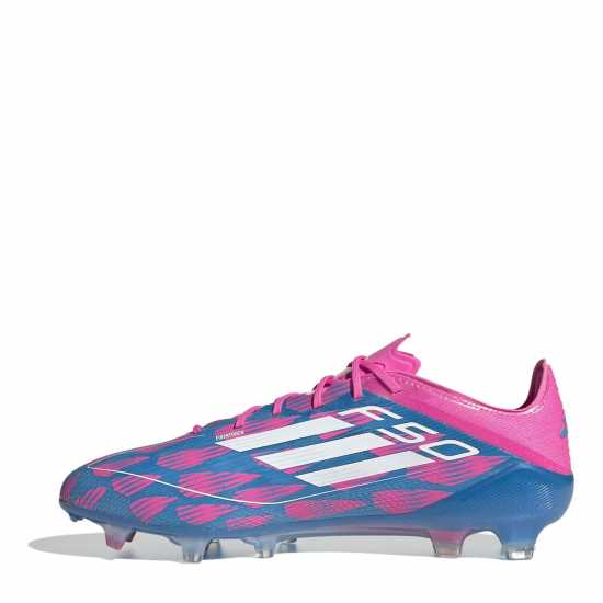 Adidas F50 Elite Firm Ground Football Boots Синьо/Розово Футболни стоножки