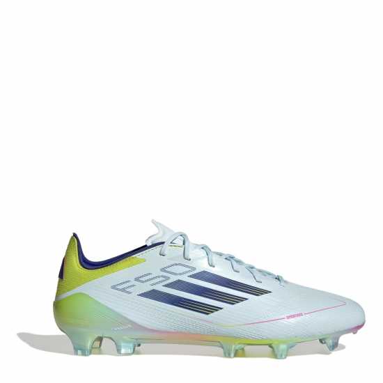 Adidas F50 Elite Firm Ground Football Boots Синьо/Жълто Футболни стоножки