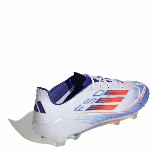 Adidas F50 Elite Firm Ground Football Boots Бяло/Червено/Синьо Футболни стоножки