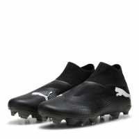 Puma Future 7 Match+ Laceless Firm Ground Football Boots Черно/Бяло Футболни стоножки