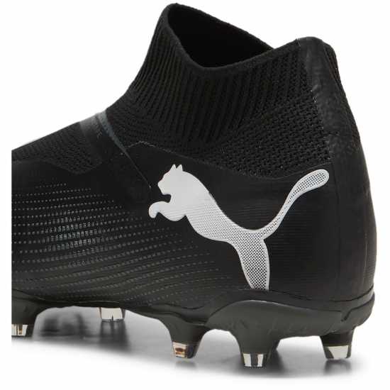 Puma Future 7 Match+ Laceless Firm Ground Football Boots Черно/Бяло Футболни стоножки