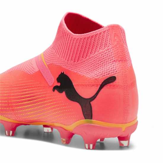 Puma Future 7 Match+ Laceless Firm Ground Football Boots Оранжево/Черно Футболни стоножки