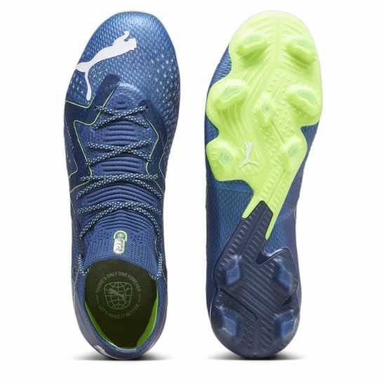 Puma Future Ultimate.1 Firm Ground Football Boots Blue/Green Футболни стоножки