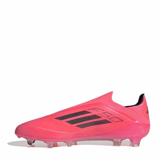 Adidas F50 Elite Laceless Firm Ground Football Boots Розово/Черно 