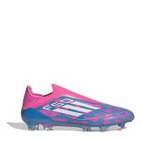 Adidas F50 Elite Laceless Firm Ground Football Boots Синьо/Розово Футболни стоножки