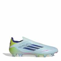 Adidas F50 Elite Laceless Firm Ground Football Boots Синьо/Жълто Футболни стоножки