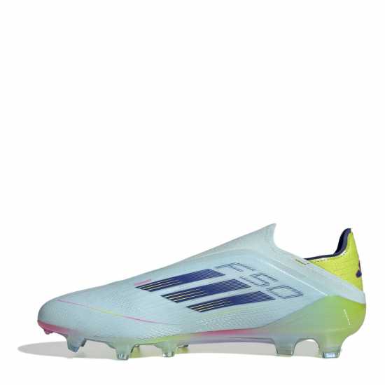 Adidas F50 Elite Laceless Firm Ground Football Boots Синьо/Жълто Футболни стоножки