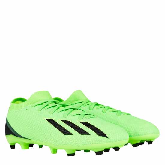 Adidas X Speedportal.3 Firm Ground Football Boots Green/Blk/Yell Футболни стоножки