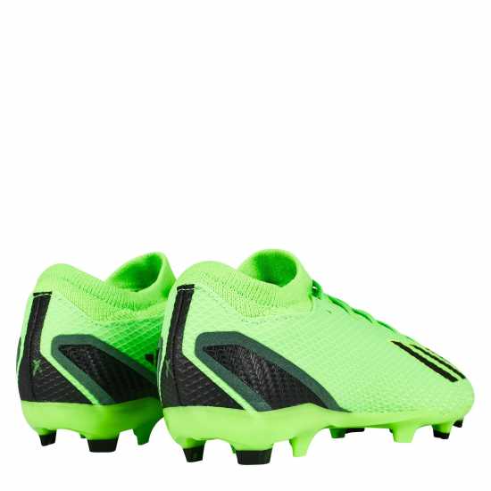 Adidas X Speedportal.3 Firm Ground Football Boots Green/Blk/Yell Футболни стоножки