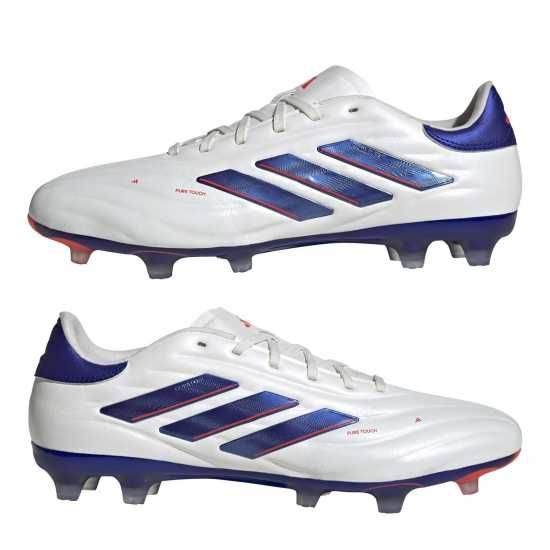 Adidas Copa Pure 2 Pro Firm Ground Football Boots Бяло/Синьо Футболни стоножки