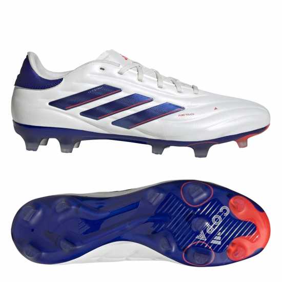 Adidas Copa Pure 2 Pro Firm Ground Football Boots Бяло/Синьо Футболни стоножки