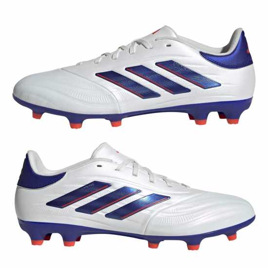 Adidas Copa Pure 2 League Firm Ground Football Boots Бяло/Синьо Футболни стоножки