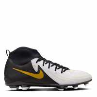 Nike Phantom Luna Ii Club Firm Ground Football Boots Бяло/Черно/Злато Футболни стоножки