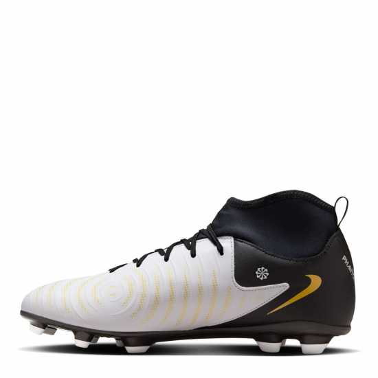 Nike Phantom Luna Ii Club Firm Ground Football Boots Бяло/Черно/Злато Футболни стоножки