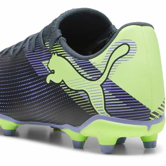 Puma Future 7 Play Firm Ground Football Boots Сиво/Лилаво/Зелено 