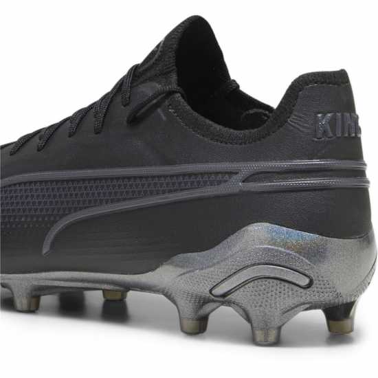 Puma King Ultimate Firm Ground Football Boots Черно/Асфалт Футболни стоножки