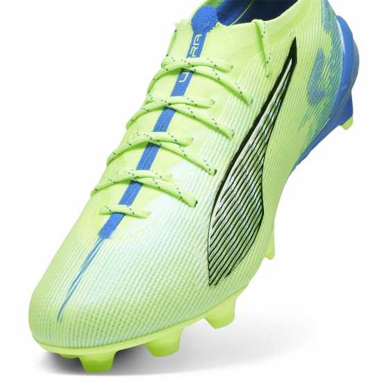 Puma Ultra Ultimate Firm Ground Football Boots Зелено/Бяло/Синьо Футболни стоножки