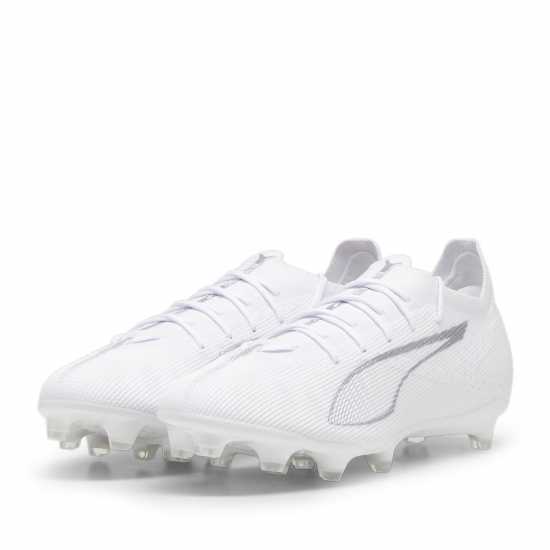 Puma Ultra Pro Firm Ground Football Boots Бяло/Бяло Футболни стоножки