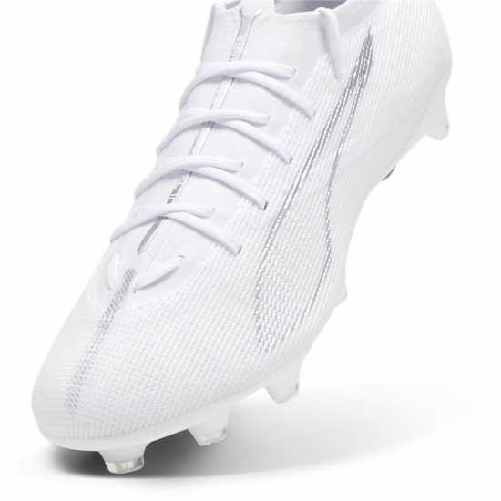 Puma Ultra Pro Firm Ground Football Boots Бяло/Бяло Футболни стоножки