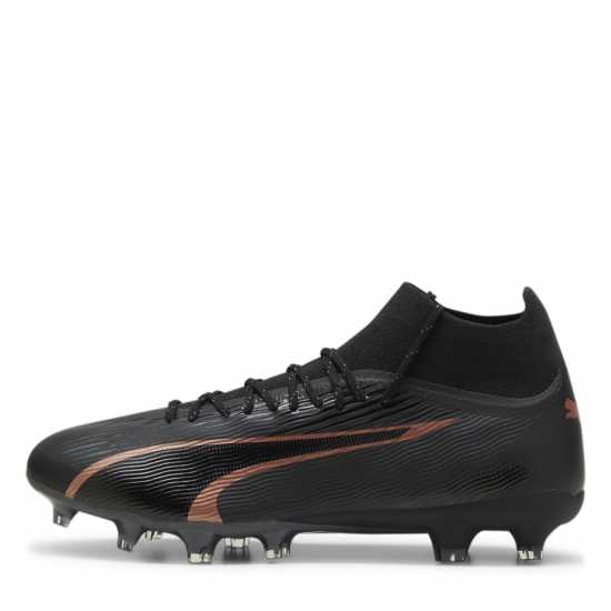 Puma Ultra Pro Firm Ground Football Boots Черно/Розово Футболни стоножки