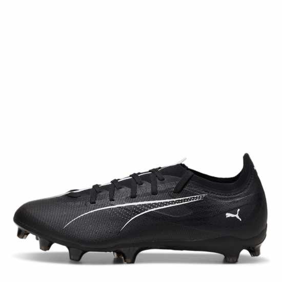 Puma Ultra Match Firm Ground Football Boots Черно/Бяло Футболни стоножки