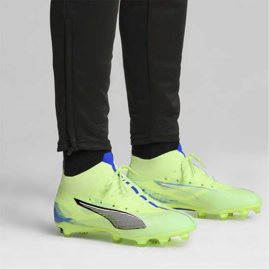 Puma Ultra Match+ Firm Ground Football Boots Ябълка/ Бял 