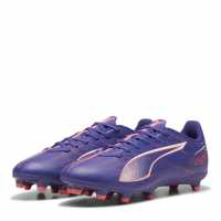 Puma Ultra Play Firm Ground Football Boots Лапис Л/Бял Футболни стоножки