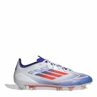 Adidas F50 Pro Firm Ground Football Boots Бяло/Червено/Синьо Футболни стоножки