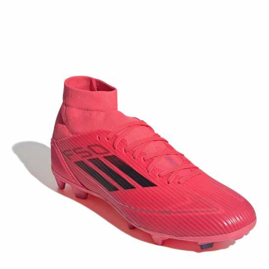 Adidas F50 League Mid-Cut Firm Ground Football Boots Розово/Черно 