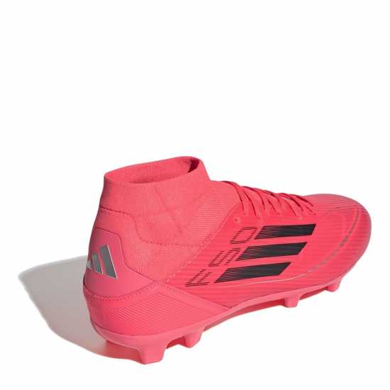 Adidas F50 League Mid-Cut Firm Ground Football Boots Розово/Черно 