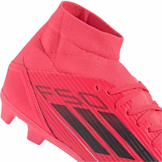 Adidas F50 League Mid-Cut Firm Ground Football Boots Розово/Черно 