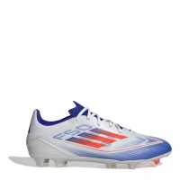 Adidas F50 League Firm Ground Football Boots Бяло/Червено/Синьо Футболни стоножки