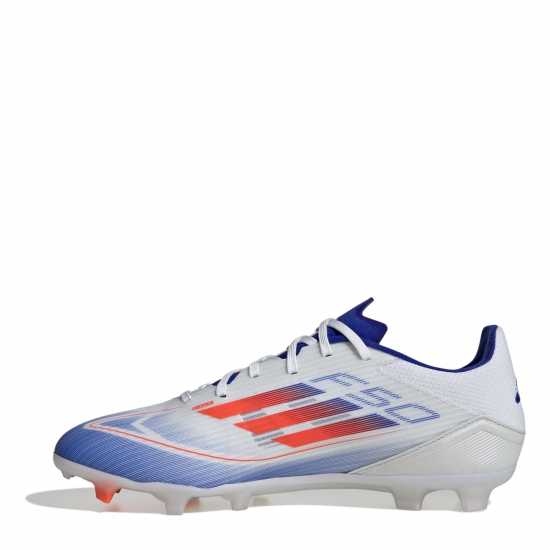 Adidas F50 League Firm Ground Football Boots Бяло/Червено/Синьо Футболни стоножки