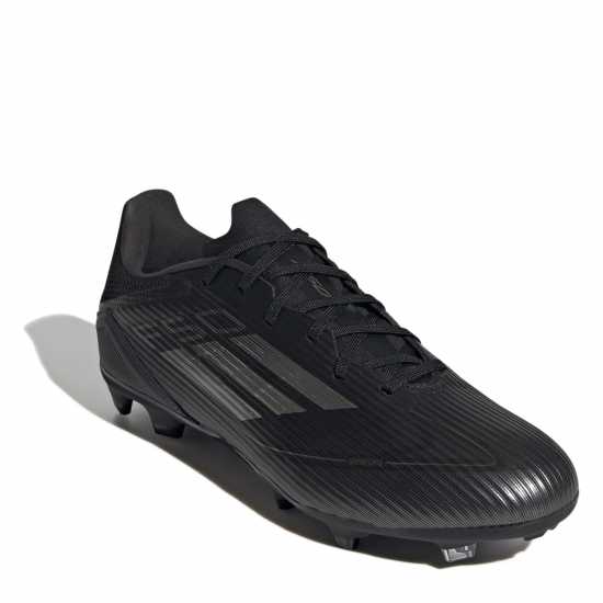 Adidas F50 League Firm Ground Football Boots Черно/сребро 