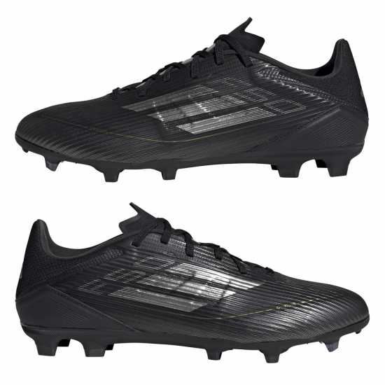 Adidas F50 League Firm Ground Football Boots Черно/сребро 