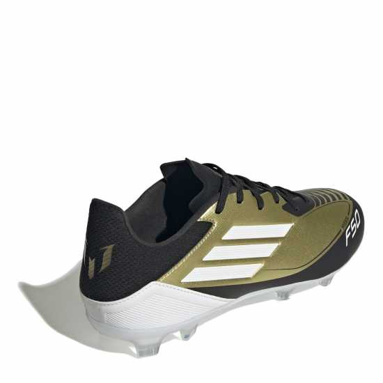 Adidas F50 League Firm Ground Football Boots Злато/Черно Футболни стоножки