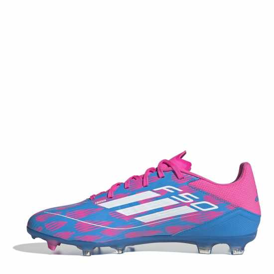 Adidas F50 League Firm Ground Football Boots Синьо/Розово Футболни стоножки