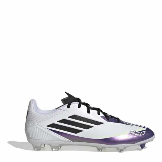 Adidas F50 League Firm Ground Football Boots Бяло/Лилаво 