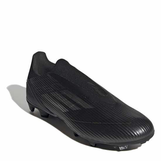 Adidas F50 League Laceless Firm Ground Football Boots Черно/сребро Футболни стоножки