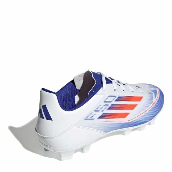 Adidas F50 Club Firm Ground Football Boots Бяло/Червено/Синьо Футболни стоножки