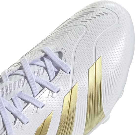 Adidas Predator League Multi Ground Football Boots White/Gold/Wht Футболни стоножки