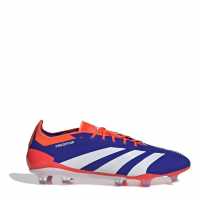 Adidas Predator Elite Firm Ground Football Boots Син/Бял/Червен Футболни стоножки