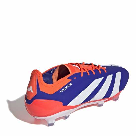 Adidas Predator Elite Firm Ground Football Boots Син/Бял/Червен Футболни стоножки