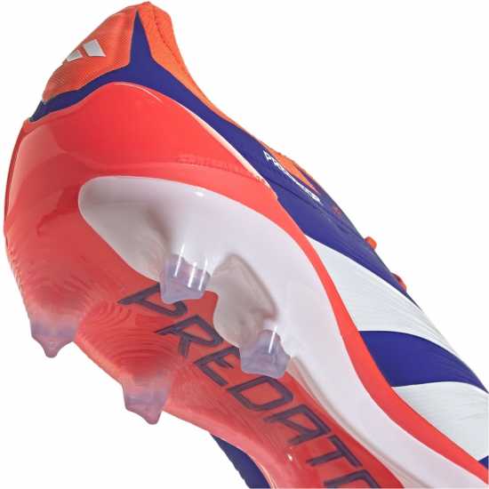 Adidas Predator Elite Firm Ground Football Boots Син/Бял/Червен Футболни стоножки