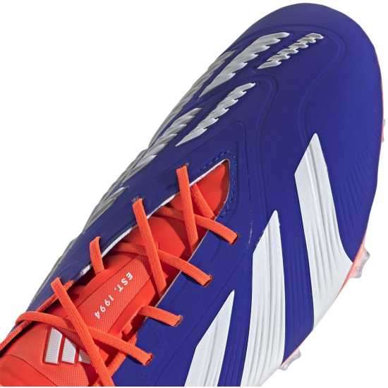 Adidas Predator Elite Firm Ground Football Boots Син/Бял/Червен Футболни стоножки