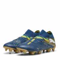 Puma Future 7 Ultimate Firm Ground Football Boots Синьо/Жълто/Златно Мъжки футболни бутонки