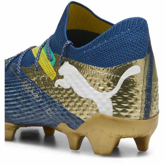 Puma Future 7 Ultimate Firm Ground Football Boots Синьо/Жълто/Златно Мъжки футболни бутонки