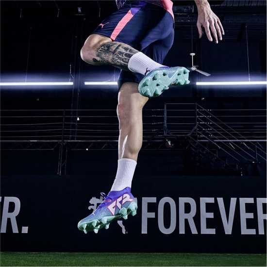 Puma Future 7 Ultimate Firm Ground Football Boots Синьо/Бяло/Мента Мъжки футболни бутонки