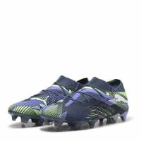 Puma Future 7 Ultimate Firm Ground Football Boots Сиво/Бяло/Зелено 