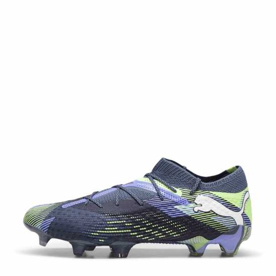 Puma Future 7 Ultimate Firm Ground Football Boots Сиво/Бяло/Зелено 